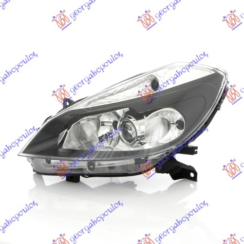 FAR ELEKTRICNI CRNI SA MAGLENKOM (SA REGULATOROM) (H1/H7/H7) (DEPO) RENAULT CLIO III 2006-2009 (BR0 1/CR0 1)