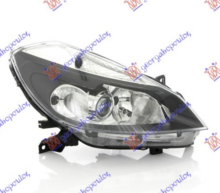 FAR ELEKTRICNI CRNI SA MAGLENKOM (SA REGULATOROM) (H1/H7/H7) (TYC) RENAULT CLIO III 2006-2009 (BR0 1/CR0 1)