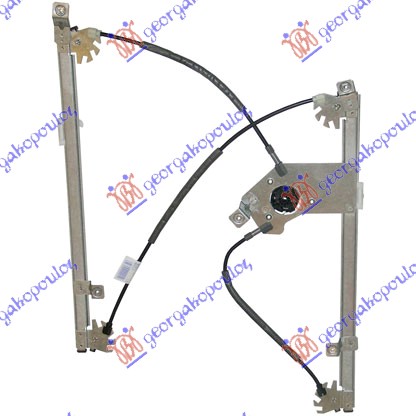 PODIZAC PREDNJEG PROZORA (BEZ MOTORA) 5 VRATA (A KVALITET) RENAULT CLIO III 2006-2009 (BR0 1/CR0 1)