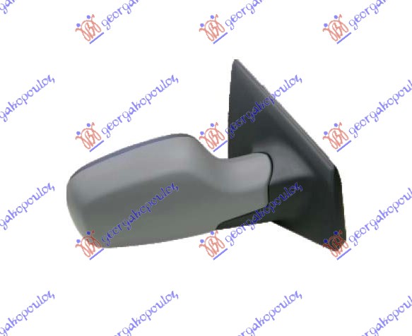 RETROVIZOR ELEKTRICNI SA GREJACEM PM (SENZOR) (A KVALITET) (KONVEKSNO STAKLO) RENAULT CLIO III 2006-2009 (BR0 1/CR0 1)