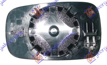 STAKLO RETROVIZORA SA GREJACEM (ASFERICNO) RENAULT CLIO III 2006-2009 (BR0 1/CR0 1)