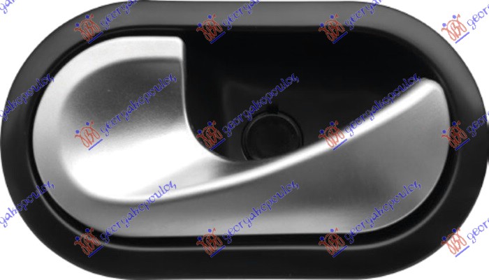 KVAKA PREDNJIH/ZADNJIH VRATA UNUTRASNJA HROM/CRNA RENAULT MODUS 2008-2013 (F/JP0)
