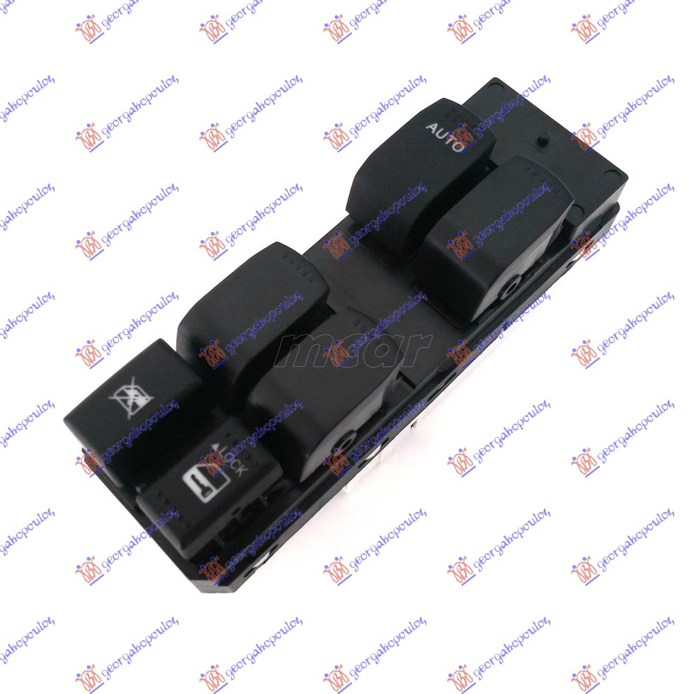 PREKIDAC U PREDNJIM VRATIMA (4 TASTERA) (13 PIN) SUZUKI SWIFT H/B 2006-2011 (MZ/EZ)