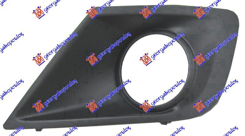 RESETKA PREDNJEG BRANIKA (SA MAGLENKOM) 2010- PEUGEOT 207 2006-2014 (WD/WA/WC)