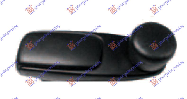 RUCICA ZA PODIZANJE PROZORA CRNA CITROEN C3 PICASSO 2009-2012 (SH)