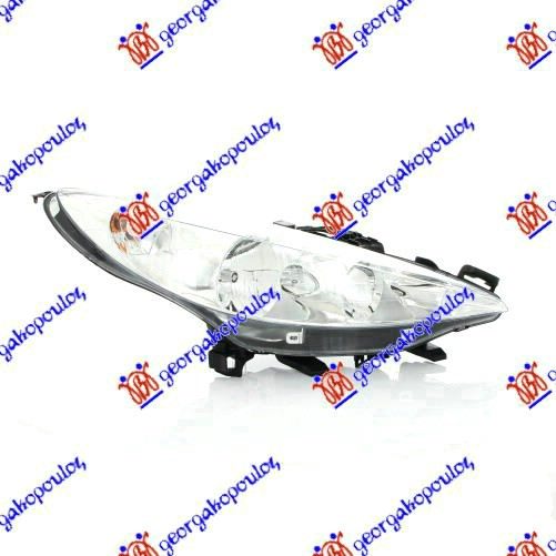 FAR (VALEO) PEUGEOT 207 2006-2014 (WD/WA/WC)