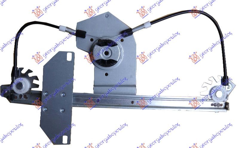 PODIZAC ZADNJEG PROZORA ELEKTRICNI (BEZ MOTORA) KARAVAN PEUGEOT 207 2006-2014 (WD/WA/WC)