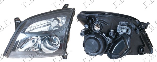 FAR ELEKTRICNI CRNI (DEPO) OPEL SIGNUM 2003-2006 (Z03)