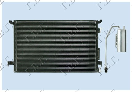 HLADNJAK KLIME 1.9 CDTI (625x415) (NRF) OPEL SIGNUM 2003-2006 (Z03)