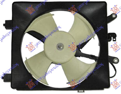 VENTILATOR KLIME KOMPLET (BENZIN /1.7 CDTI) HONDA CIVIC H/B-L/B 2004-2005 (EU/EP/EV)