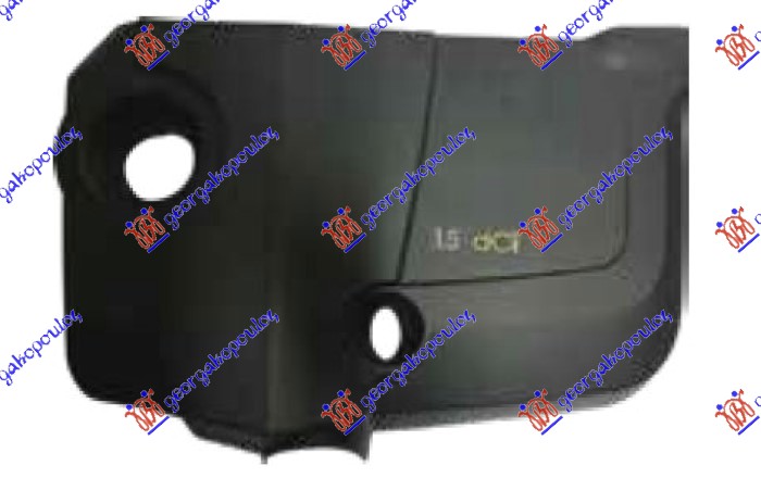 ZASTITA MOTORA GORNJA (1.5 dCi) PLASTICNA RENAULT MEGANE CABRIO 2003-2006 (EM0/EM1)