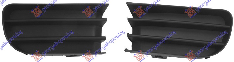RESETKA PREDNJEG BRANIKA (BEZ MAGLENKE) (SET) RENAULT MEGANE SDN-H/B-L/B 2002-2005 (LM0/LM1)