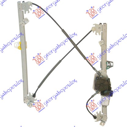 PODIZAC PREDNJEG PROZORA ELEKTRICNI 4/5 VRATA RENAULT MEGANE SDN-H/B-L/B 2002-2005 (LM0/LM1)