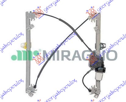 PODIZAC PREDNJEG PROZORA ELEKTRICNI 4/5 VRATA (A KVALITET) RENAULT MEGANE SDN-H/B-L/B 2005-2008 (LM0/LM1)
