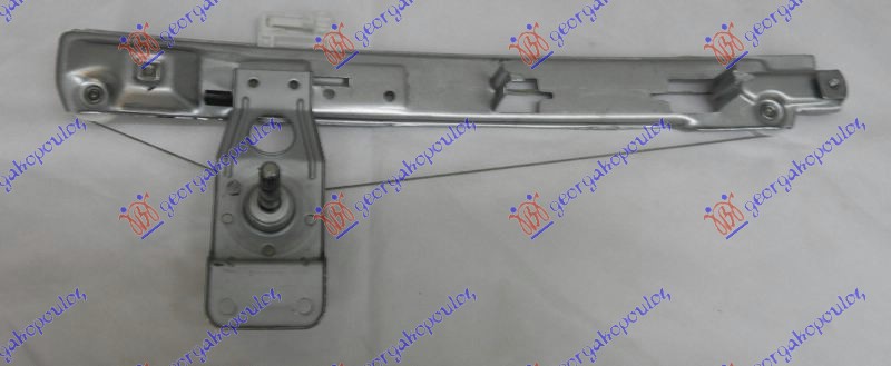 PODIZAC ZADNJEG PROZORA MEHANICKI 4/5 VRATA (A KVALITET) RENAULT MEGANE SDN-H/B-L/B 2002-2005 (LM0/LM1)