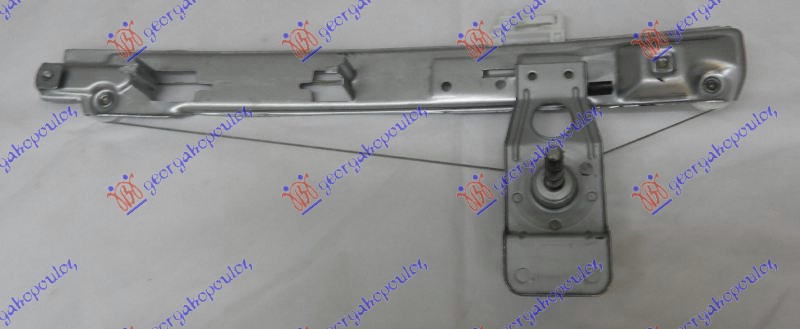 PODIZAC ZADNJEG PROZORA MEHANICKI 4/5 VRATA (A KVALITET) RENAULT MEGANE SDN-H/B-L/B 2002-2005 (LM0/LM1)