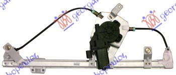 PODIZAC ZADNJEG PROZORA ELEKTRICNI 4/5 VRATA RENAULT MEGANE SDN-H/B-L/B 2002-2005 (LM0/LM1)