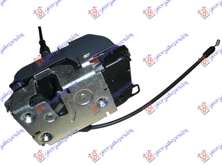BRAVA ZADNJIH VRATA (CENTRALNO ZAKLJUCAVANJE) CRNA (SEDAN) (6pins) RENAULT MEGANE SDN-H/B-L/B 2005-2008 (LM0/LM1)