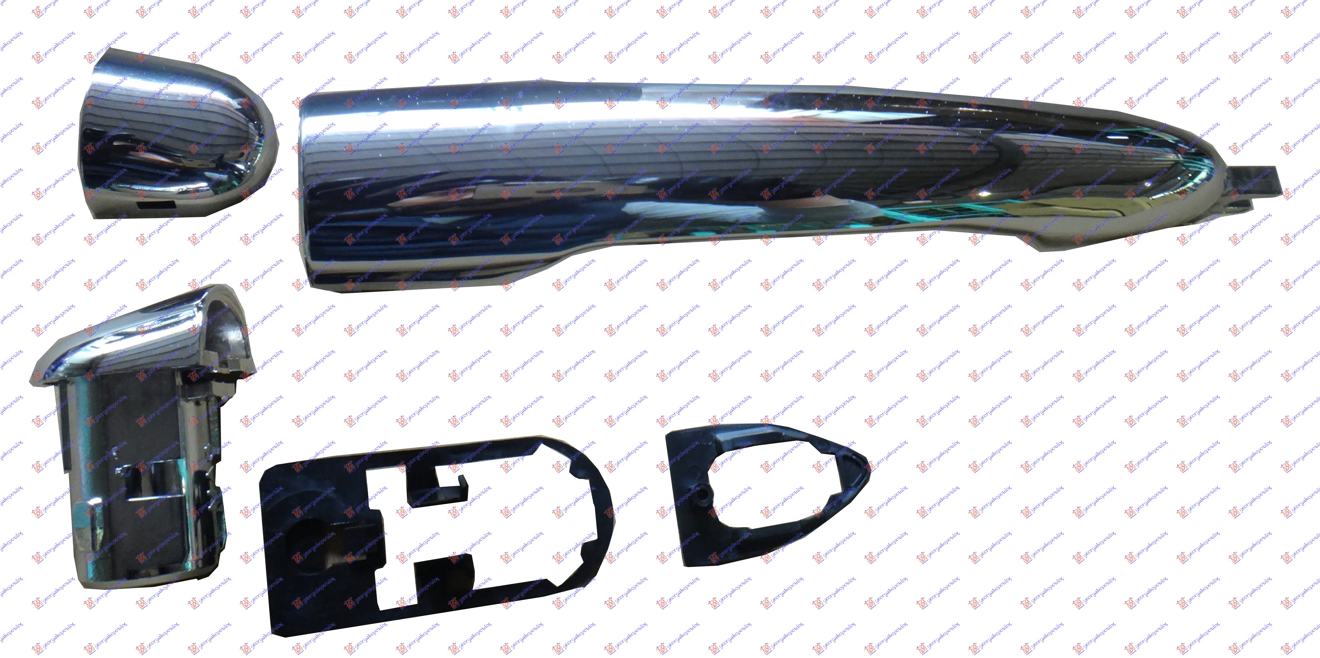 KVAKA VRATA SPOLJASNJA HROM RENAULT MEGANE CABRIO 2003-2006 (EM0/EM1)