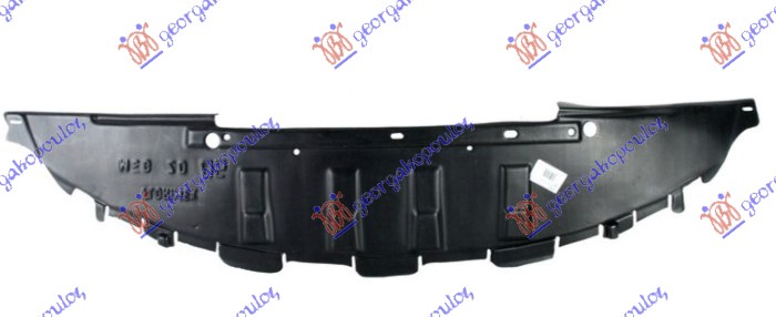 ZASTITA MOTORA ISPOD BRANIKA RENAULT MEGANE CABRIO 2006-2010 (EM0/EM1)