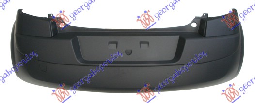 ZADNJI BRANIK PM 3/5 VRATA (SA LAJSNOM) RENAULT MEGANE SDN-H/B-L/B 2005-2008 (LM0/LM1)