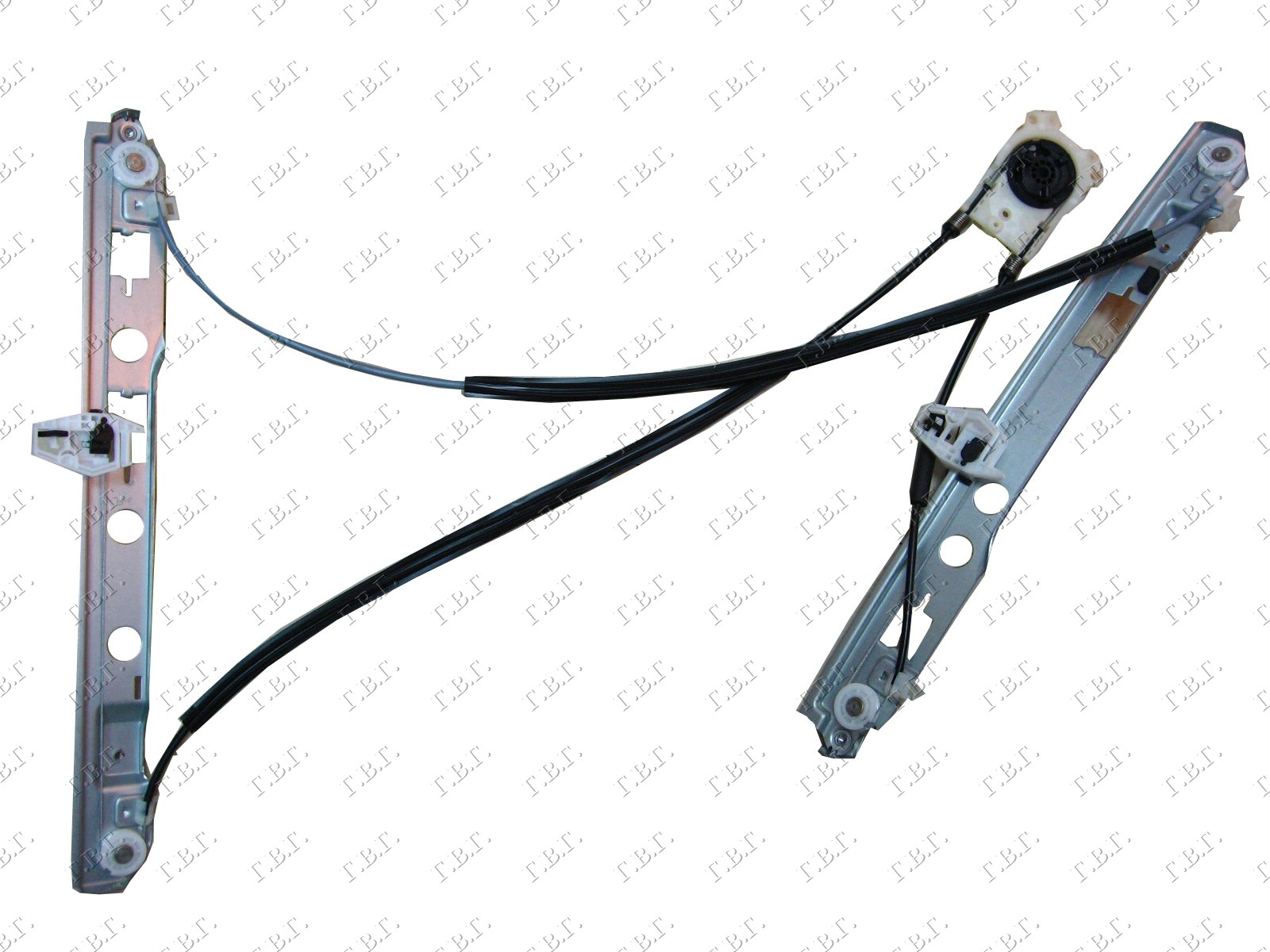PODIZAC PREDNJEG PROZORA ELEKTRICNI (BEZ MOTORA) 3 VRATA RENAULT MEGANE SDN-H/B-L/B 2005-2008 (LM0/LM1)