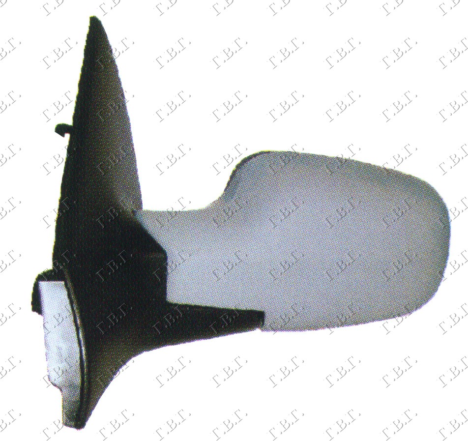 RETROVIZOR ELEKTRICNI SA GREJACEM PM (ASFERICNO STAKLO) RENAULT MEGANE SDN-H/B-L/B 2005-2008 (LM0/LM1)