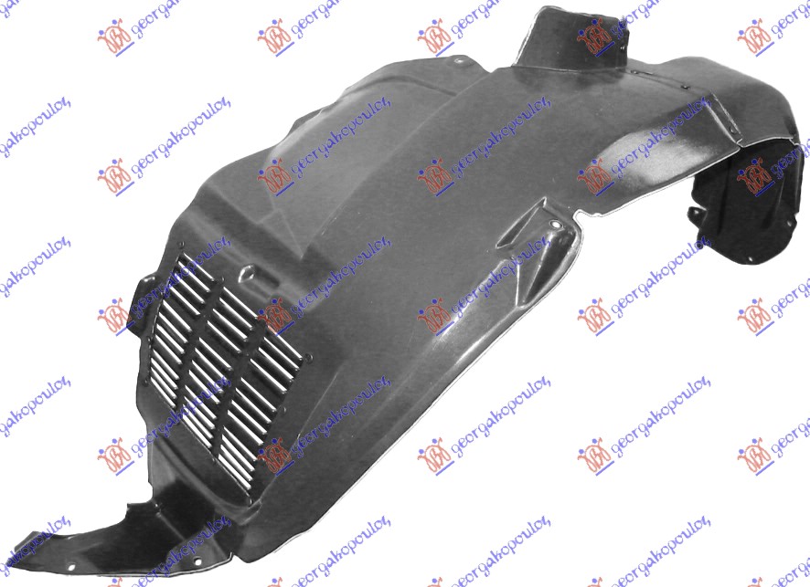 POTKRILO PLASTICNO KIA SPORTAGE 2004-2008 (JE/KM)