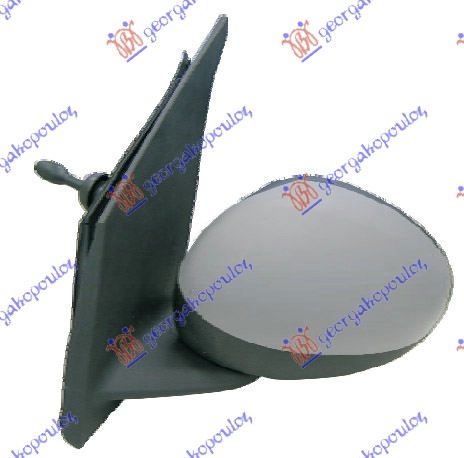 RETROVIZOR MEHANICKI SA SAJLOM PM (KONVEKSNO STAKLO) TOYOTA AYGO 2006-2012 (B1)
