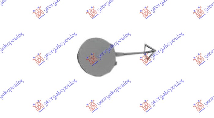 POKLOPAC KUKE ZADNJEG BRANIKA 2009- SEAT LEON 2005-2013 (1P1)
