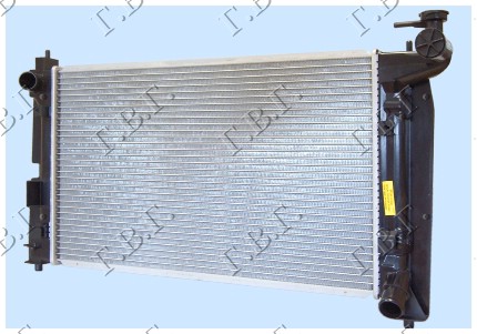 HLADNJAK MOTORA 1.4/1.6 i-VVTi BENZIN (MAN) (600x350) (JAPAN) (BRZA SPOJNICA ZA VENTILATOR) TOYOTA COROLLA VERSO 2002-2007 (E12)