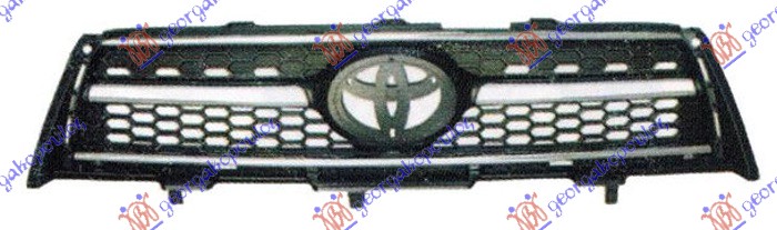 PVC MASKA CRNA (HROM LAJSNE) 2008- TOYOTA RAV 4 2005-2010 (A3)