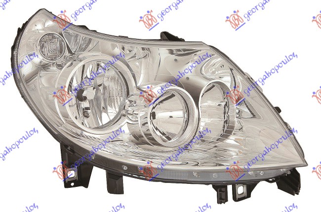 FAR ELEKTRICNI (H7/H1/PY21W/W5W) 2011- (MARELLI) FIAT DUCATO III 2006-2014 (250)