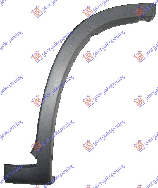 PLASTICNI RUB PREDNJEG BLATOBRANA (ZADNJI DEO) PEUGEOT BOXER III 2006-2014