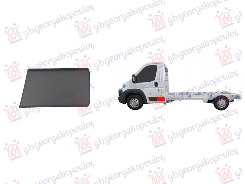 LAJSNA STUBA PREDNJIH VRATA SIVA (OTVORENA KAROSERIJA) TOYOTA PROACE MAX 2024- (MFY/MFQ)