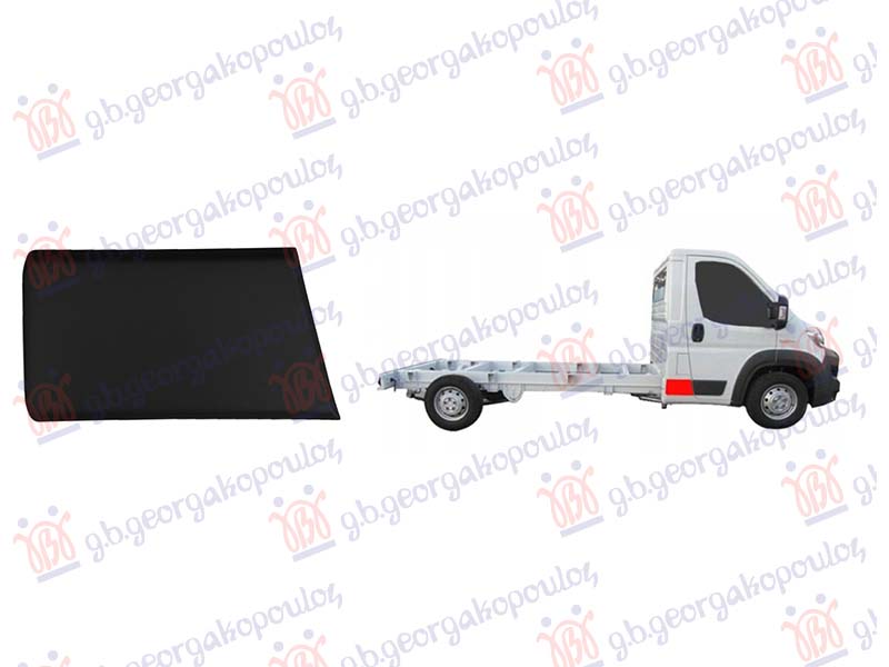 LAJSNA STUBA PREDNJIH VRATA CRNA (OTVORENA KAROSERIJA) TOYOTA PROACE MAX 2024- (MFY/MFQ)