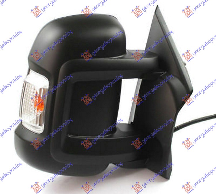 RETROVIZOR MEHANICKI KRATKI (MIGAVAC) (POZICIONO SVETLO 16W) (KONVEKSNO STAKLO) TOYOTA PROACE MAX 2024- (MFY/MFQ)