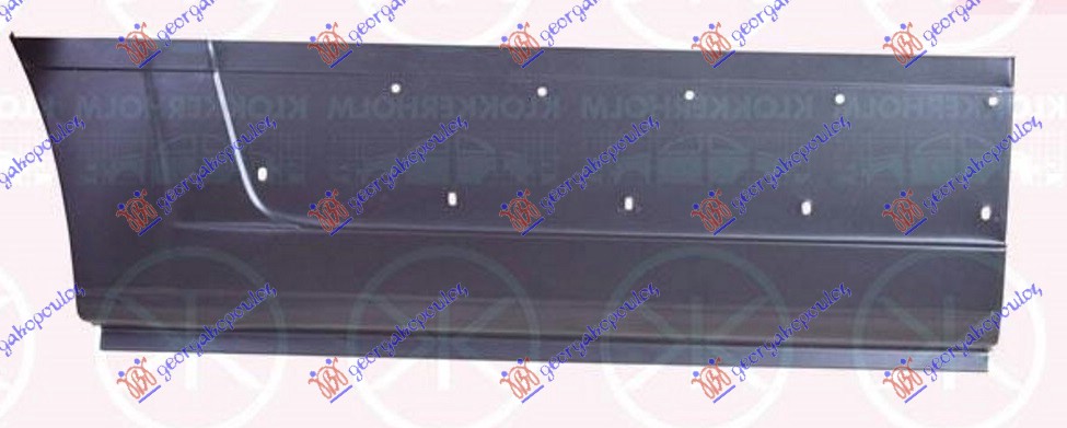 OPLATA ZADNJEG BLATOBRANA (PREDNJI DEO) (4035mm) TOYOTA PROACE MAX 2024- (MFY/MFQ)