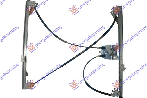 PODIZAC PREDNJEG PROZORA ELEKTRICNI (BEZ MOTORA) RENAULT ESPACE 2003-2012 (JKO/JK1)