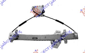 PODIZAC PREDNJEG PROZORA ELEKTRICNI (BEZ MOTORA) HONDA ACCORD 2003-2008 (CL/CN/CW/CU/CM)