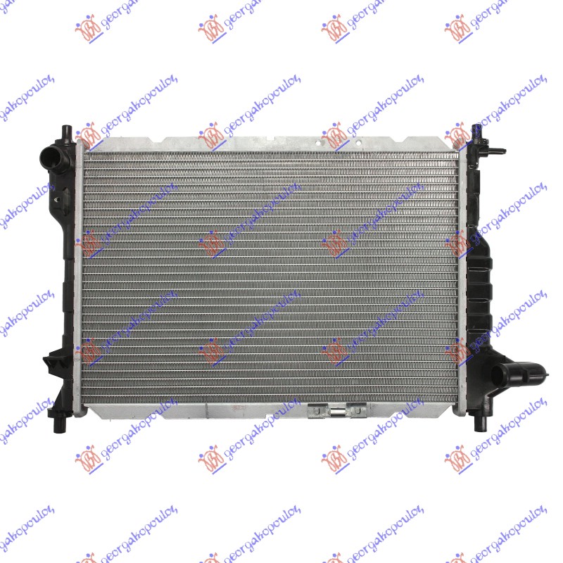HLADNJAK MOTORA 0.8/1.0 8Vcc (45.8x31.7) CHEVROLET MATIZ 2005- (M100/M150)