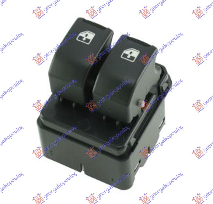 PREKIDAC U PREDNJIM VRATIMA (2 TASTERA) (6 PIN) CHEVROLET MATIZ 2005- (M100/M150)