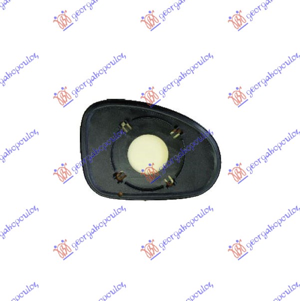 STAKLO RETROVIZORA CHEVROLET MATIZ 2005- (M100/M150)
