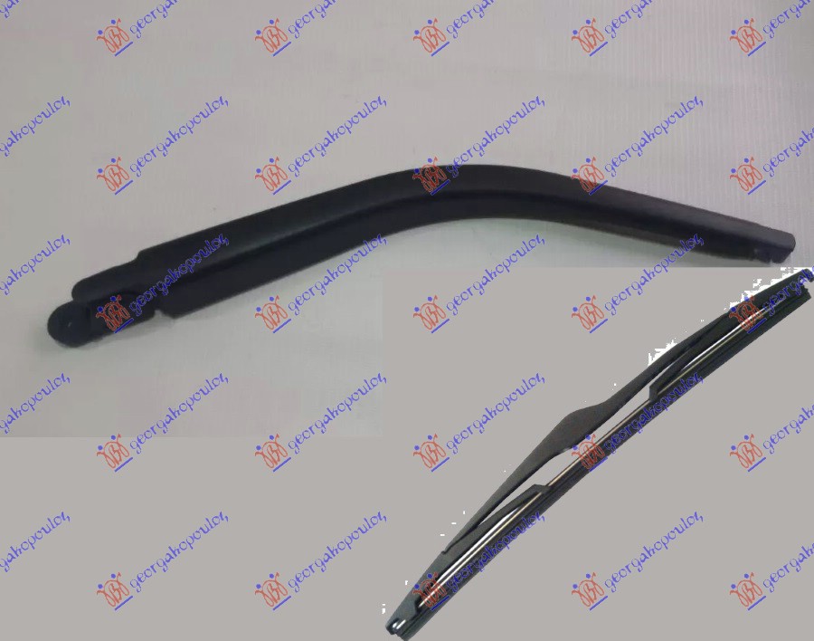 ZADNJI BRISAC KOMPLET 315mm CHEVROLET MATIZ 2005- (M100/M150)