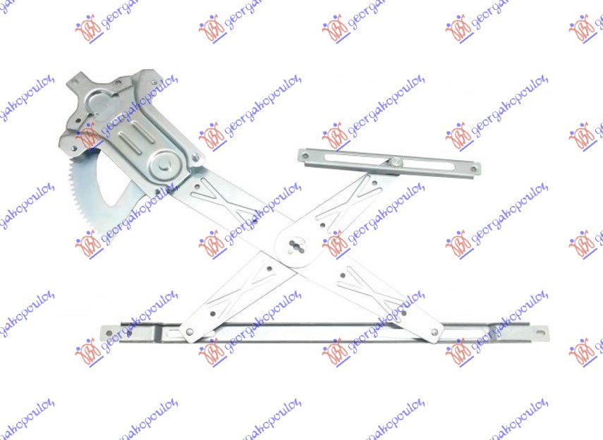 PODIZAC PREDNJEG PROZORA ELEKTRICNI (BEZ MOTORA) FORD RANGER 2006-2009 (ER/EQ/R/ET)