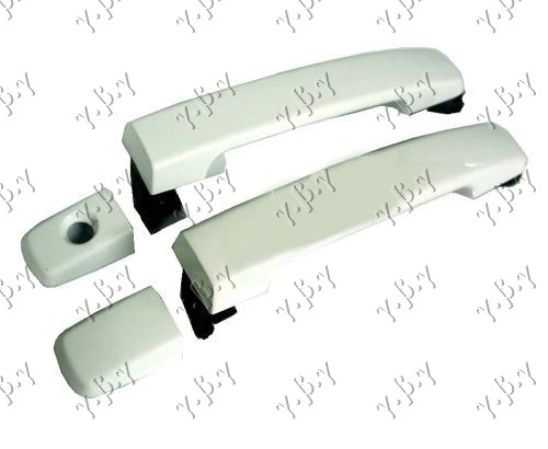 KVAKA PREDNJIH VRATA SPOLJASNJA CRNA NISSAN PATHFINDER 2006-2013 (R51)