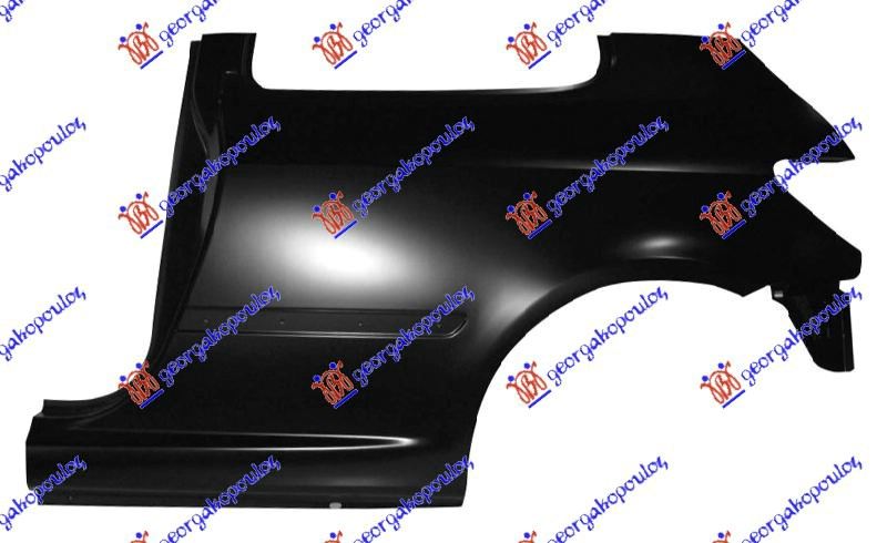 ZADNJI BLATOBRAN 3 VRATA PEUGEOT 307 2001-2005 (3A/3C)
