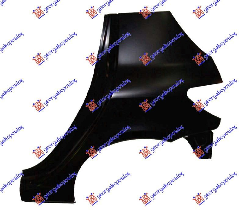 ZADNJI BLATOBRAN 5 VRATA PEUGEOT 307 2001-2005 (3A/3C)