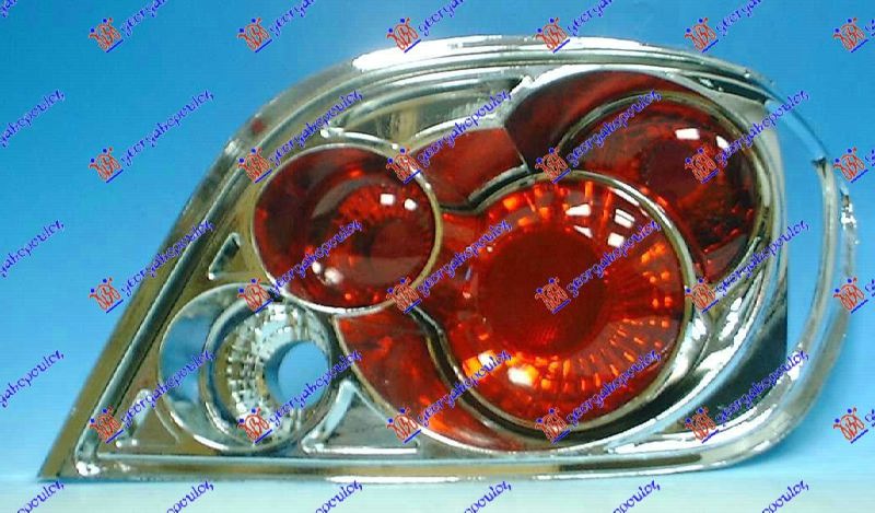 STOP LAMPA HROM (SET) (TUNING) PEUGEOT 307 2001-2005 (3A/3C)