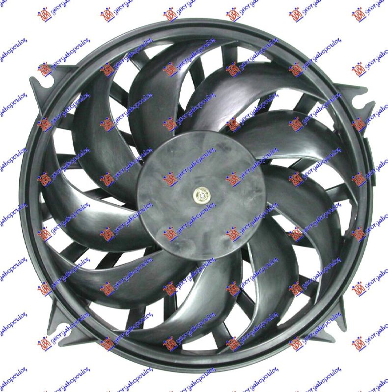 VENTILATOR (MOTOR+ELISA) (BENZIN/DIZEL) PEUGEOT PARTNER 2002-2008 (5/G)
